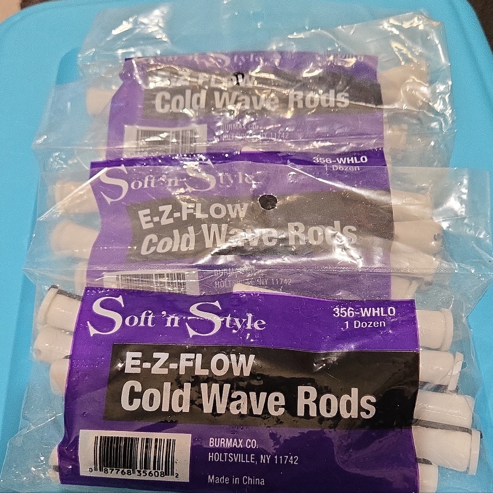 E-Z Flow Cold Wave Rods - White